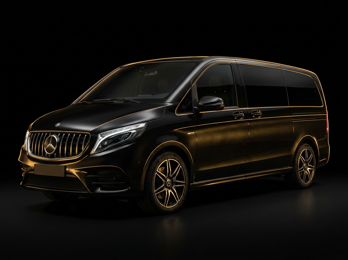 Mercedes V-Class noire