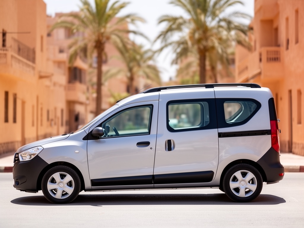 Dacia Dokker grise utilitaire