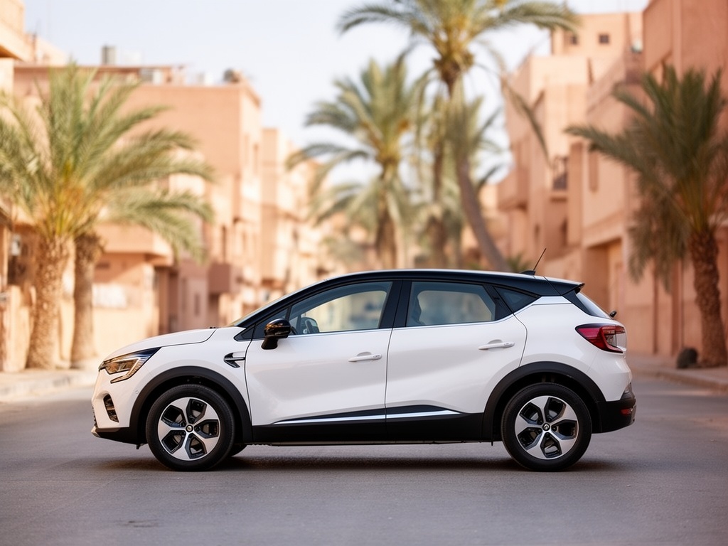 Renault Captur blanc toit noir